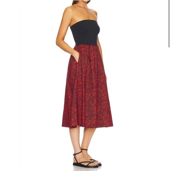 NWT Nation LTD Gabbriette Dress Strapless Abstract Swirl Sz M - Picture 16 of 16